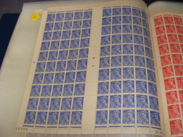 N° 657 En Feuille  De 100 Timbres Entières Neuves - Hojas Completas