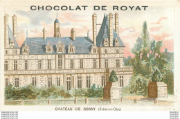 CHROMO CHOCOLAT DE ROYAT CHATEAU DE ROSNY EDITION VIEILLEMARD - Other & Unclassified
