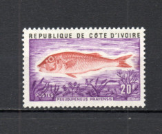 COTE D'IVOIRE N° 355    NEUF SANS CHARNIERE COTE 3.80€  POISSON ANIMAUX FAUNE - Ivory Coast (1960-...)