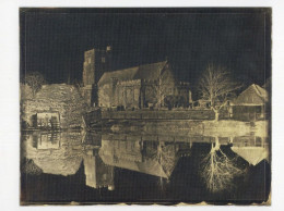 Hawkhurst Church Kent Benjamin Turner Victorian Negative Photo Postcard - Photographs