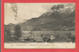 C.P.A. ( 74 ) « LAC D'ANNECY » Brédannaz Et La Dent De Lafon  -  Jolie Vue Générale   X2phots - Annecy