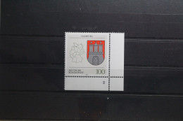 BRD 1591 Postfrisch Als Eckrand Mit Formnummer 2 #UH491 - Altri & Non Classificati