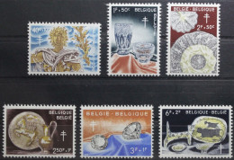 Belgien 1222-1227 Postfrisch #UG734 - Altri & Non Classificati