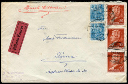 DDR, 1956, 409(2), 511(3), Brief - Sonstige & Ohne Zuordnung