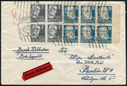 DDR, 1950, 212(4), 218(6), Brief - Sonstige & Ohne Zuordnung