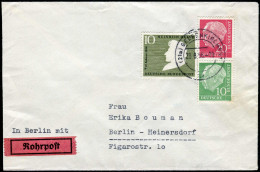 DDR, 1956, Bund 183, 185 + 229, Brief - Autres & Non Classés