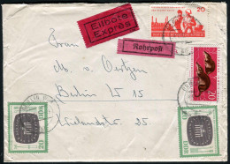 DDR, 1962, 871, 878, 923(2), Brief - Altri & Non Classificati