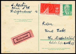 DDR, 1958, P 68 + 621, Brief - Altri & Non Classificati