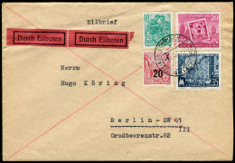 DDR, 1954, 409, 434, 439,445A, Brief - Autres & Non Classés