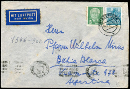 DDR, 1954, 322, 421, Brief - Altri & Non Classificati