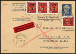 DDR, 1951, P 50/03 + 293(4), Brief - Otros & Sin Clasificación