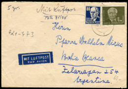 DDR, 1951, 226 + 253, Brief - Altri & Non Classificati