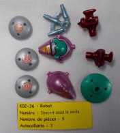 Kinder - Robot - K02 36 - Sans BPZ - Steckfiguren