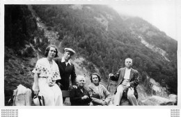 CAUTERETS LA RAILLERE 1933 PHOTO ORIGINALE 11.50X7CM - Lugares