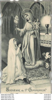 CANIVET IMAGE RELIGIEUSE  SOUVENIR 1er COMMUNION ALFORTVILLE 1943 - Images Religieuses