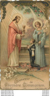 CANIVET IMAGE RELIGIEUSE  PREMIERE COMMUNION   SAINT ELOI 1930  FORMAT 11..50 X 6.50 CM - Images Religieuses