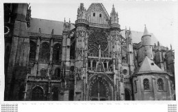 CATHEDRALE DE SENS 1934  PHOTO ORIGINALE  11.50 X 7 CM - Places