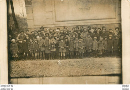 CARTE PHOTO  GROUPE D'ENFANTS LIEU NON IDENTIFIE - Te Identificeren