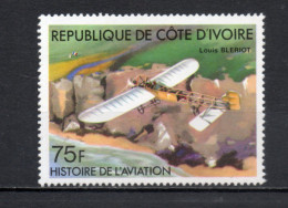 COTE D'IVOIRE N° 425    NEUF SANS CHARNIERE COTE 1.20€    AVIATEUR AVION - Côte D'Ivoire (1960-...)