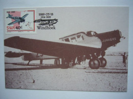Avion / Airplane / LUFTHANSA / Junkers F-13  / Carte Maximum - 1919-1938