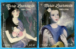 France 2016 : Marie Laurencin, Peintre Française N° 5111 à 5112 Oblitéré - Gebruikt