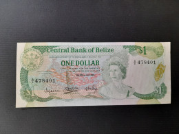 Belize 1 Dollar 1983.AUNC(tâches) - Belice