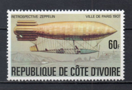 COTE D'IVOIRE N° 434    NEUF SANS CHARNIERE COTE 1.00€    ZEPPELIN - Côte D'Ivoire (1960-...)