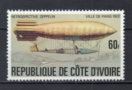 COTE D'IVOIRE N° 434    NEUF SANS CHARNIERE COTE 1.00€    ZEPPELIN - Costa De Marfil (1960-...)