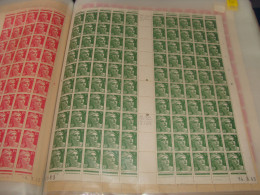 N° 719 En Feuille  De 100 Timbres Entières Neuves - Hojas Completas