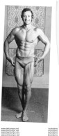 PHOTO HOMME EN MAILLOT DE BAIN CULTURISME CULTURISTE FORMAT 15 X 7 CM - Sports