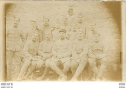 PHOTO GROUPE DE SOLDATS 9 X 6 CM - Guerre, Militaire