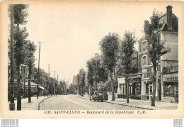 SAINT CLOUD BOULEVARD DE LA REPUBLIQUE - Saint Cloud