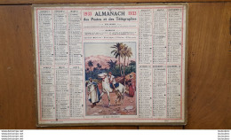 CALENDRIER ALMANACH DES POSTES 1933 DEPARTEMENT DE LA LOZERE - Groot Formaat: 1921-40