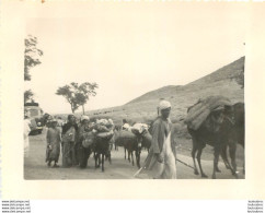 ROUTE DE BATNA NOMADES  PHOTO ORIGINALE FORMAT  11 X 8.50 CM - Places