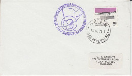 Ross Dependency NZARP Ca Scott Base 24 JA 1976 (RO203) - Storia Postale