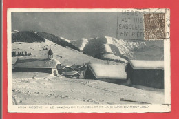 C.P.A. ( 74 ) « MEGEVE » Le Hameau De Plannellet Et La Chaîne Du Mont-Joly-  Jolie Vue Générale  X2phots - Megève
