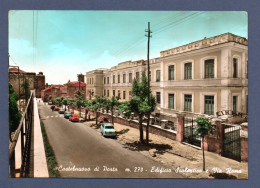 1967 - CASTELNUOVO DI PORTO - EDIFICIO SCOLASTICO E VIA ROMA  -  ITALIE - Andere Monumente & Gebäude