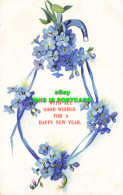 R619513 With All Good Wishes For A Happy New Year. Greeting Card. No. 591 - Mundo