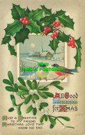 R619528 All Good Wishes For Xmas. Just A Greeting To My Friend. Series 3629 - Wereld