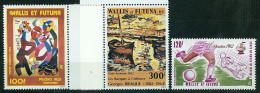 Wallis & Futuna N°Y&T PA 114 à 121 Année 1982 Sujets Divers Neuf Sans Charnière Très Frais (2 Scans) - Nuevos