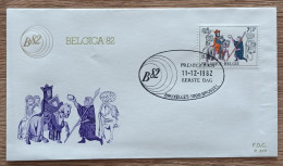 Belgique - FDC 1982 - YT N°2071 - Belgica'82 / Exposition Philatélique - 1981-1990