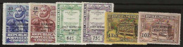 Portugal     .  Y&T      .  Franchise  26/31    .    *        .    Mint-hinged - Unused Stamps