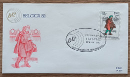 Belgique - FDC 1982 - YT N°2072 - Belgica'82 / Exposition Philatélique - 1981-1990