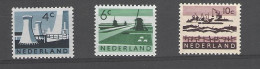 Nederland 1962-63 Landscapes Paysages MNH ** NVPH 792/4 Yvert 760/61A - Nuevos