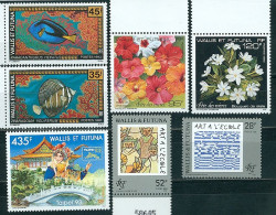 Wallis & Futuna N°Y&T 449 à 461 Poste Année 1993 Sujets Divers Neuf Sans Charnière Très Frais (2 Scans) - Ungebraucht