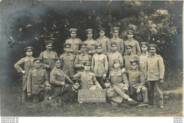 AUGSBURG CARTE PHOTO ALLEMANDE 1914 GROUPE DE SOLDATS ALLEMANDS - Augsburg