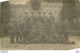 PASSAU CARTE PHOTO FELDPOST  GROUPE DE SOLDATS ALLEMANDS - Passau