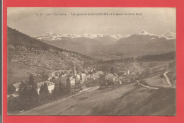 C.P.A. ( 74 ) « LE SALEVE » Le Monnetier Et Le Massif Du Mont-Blanc -  Jolie Vue Générale  X2phots - Other & Unclassified