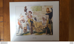 LITHOGRAPHIE LANGLUME EDITION PARIENTE 1989 LA FOLIE 36 X 29 CM  AMBOISE TARDIEU EDITEUR DU BATTOIR - Litografia