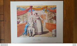 LITHOGRAPHIE LANGLUME EDITION PARIENTE 1989 LE VER SOLITAIRE  36 X 29 CM  AMBOISE TARDIEU EDITEUR DU BATTOIR - Lithographien